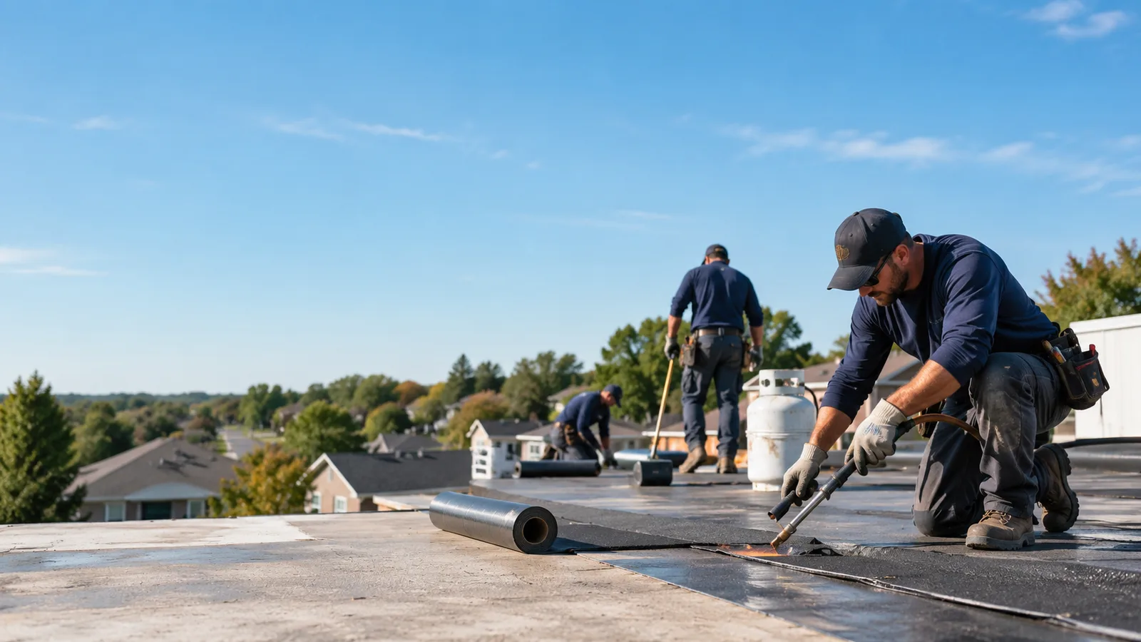 Flat Roof Leak Repair providers in Knott, TX